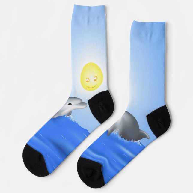 Baby Dolphin Socks (Left)
