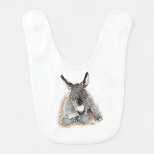 Baby Donkey Baby Bib