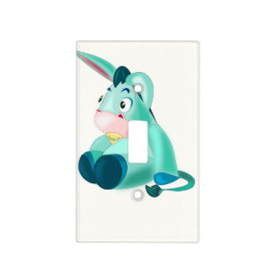 Baby Donkey Light Switch Cover Cartoon