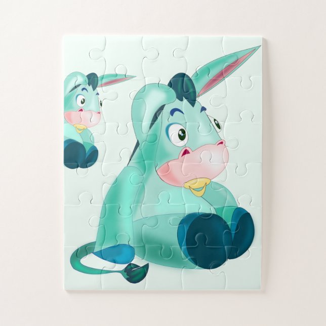 Baby Donkey Puzzle (Vertical)