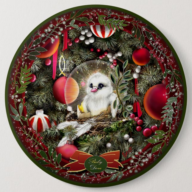 Baby Dove Button (Front)