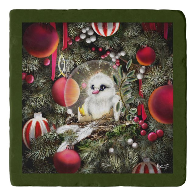 Baby Dove Trivet (Front)