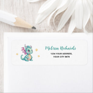 Baby Dragon Address Label