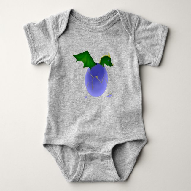 Baby Dragon Baby Bodysuit (Front)