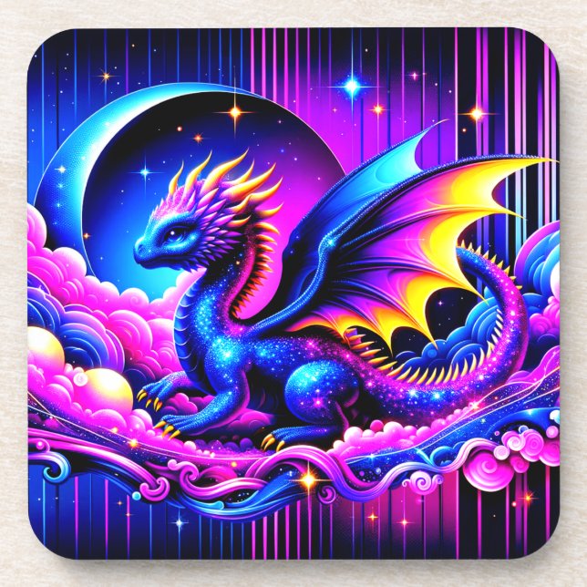 Baby Dragon Beverage Coaster (Front)