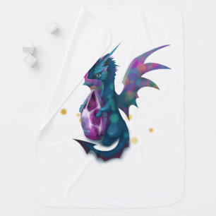 Baby dragon blanket