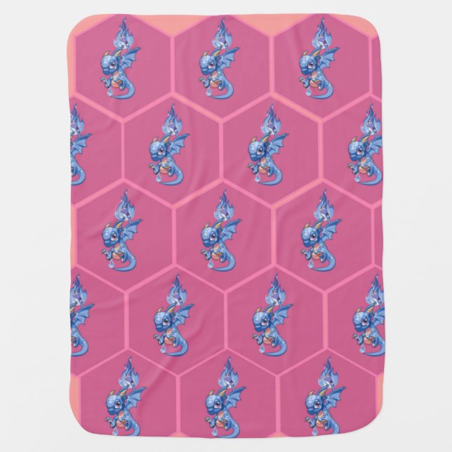 Baby dragon blanket (Front)