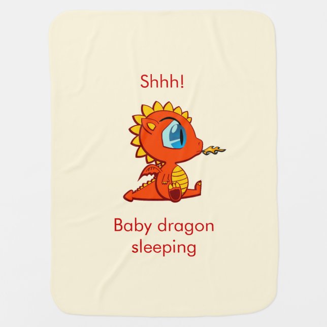 Baby Dragon Blanket (Front)