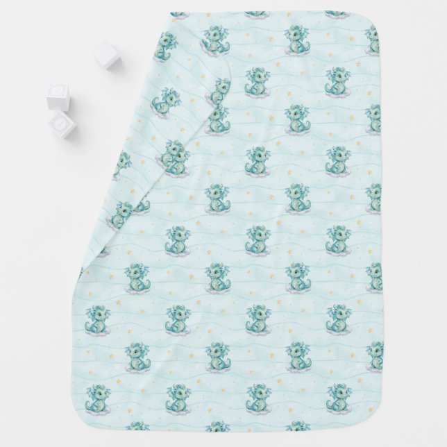 Baby Dragon Blanket (In Situ)