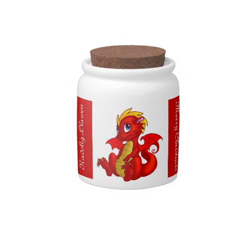 Baby Dragon Candy Jar