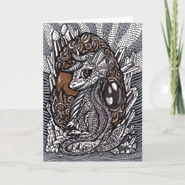 Baby Dragon Card (Front)