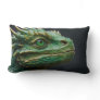 Baby Dragon Fantasy Art Lumbar Pillow