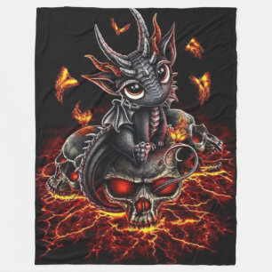 BABY DRAGON FLEECE BLANKET