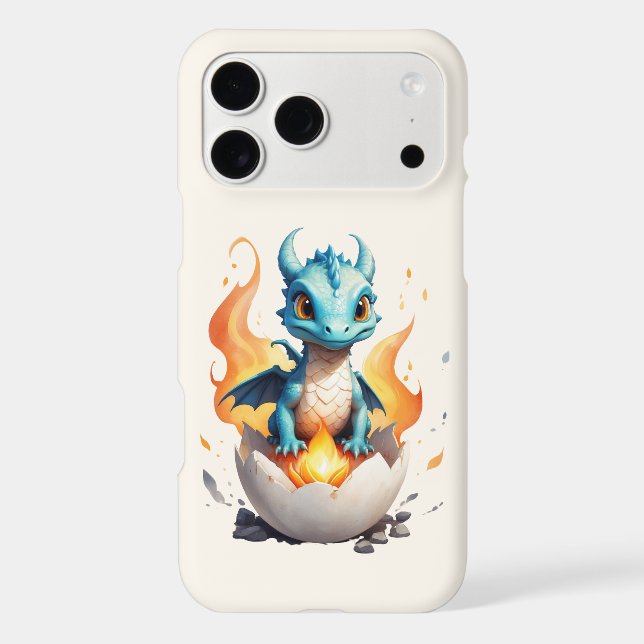 Baby Dragon Hatching Fantasy Iphone Case (Back)