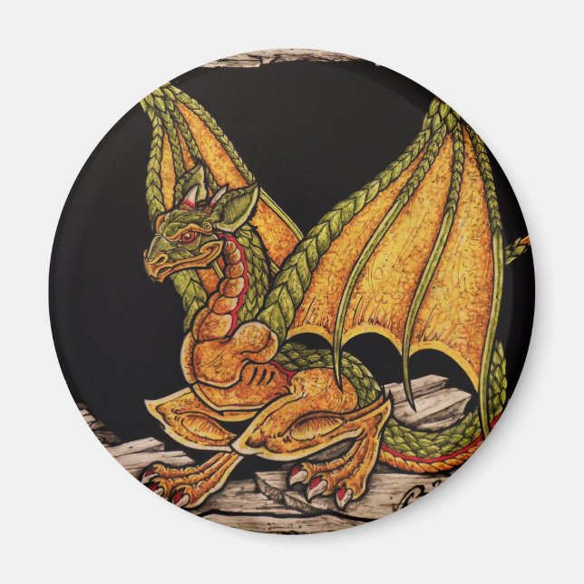 Baby Dragon items Magnet (Front)
