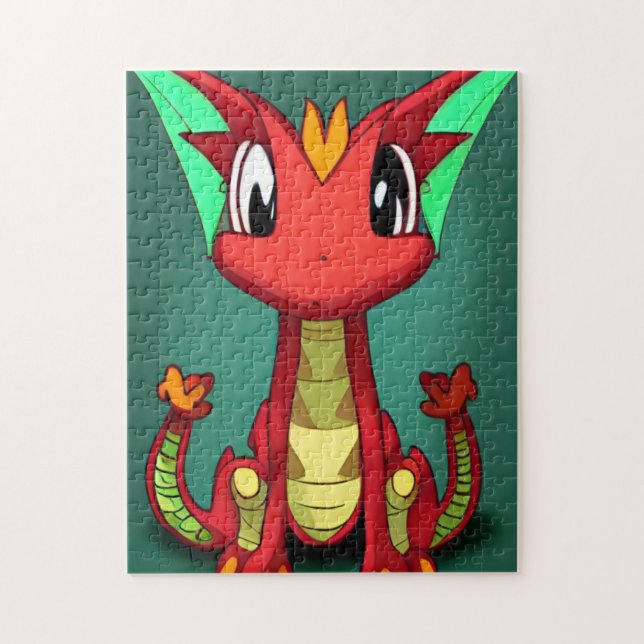 Baby Dragon Jigsaw Puzzle (Vertical)