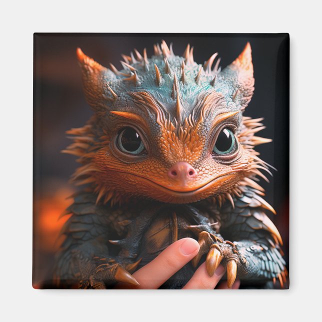 Baby Dragon Magnet (Front)
