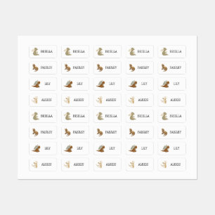 Baby Dragon name labels for clothing