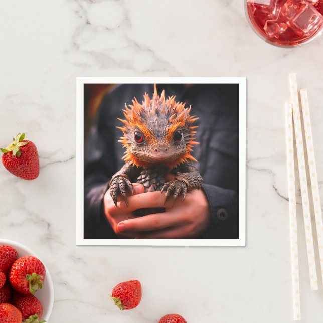 Baby Dragon Napkins (Insitu)