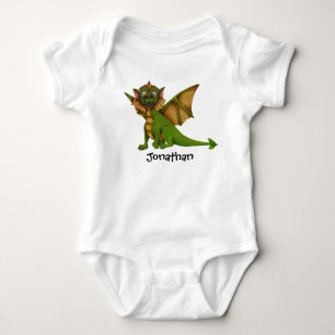 Baby Dragon Personalized Bodysuit