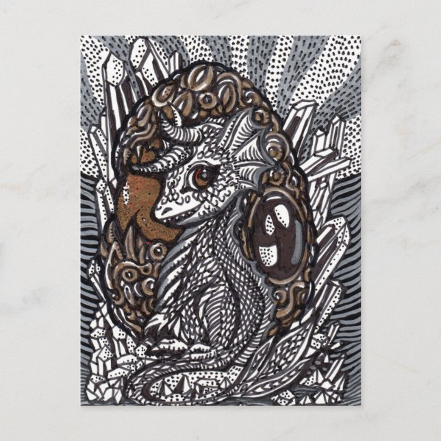 Baby Dragon Postcard (Front)