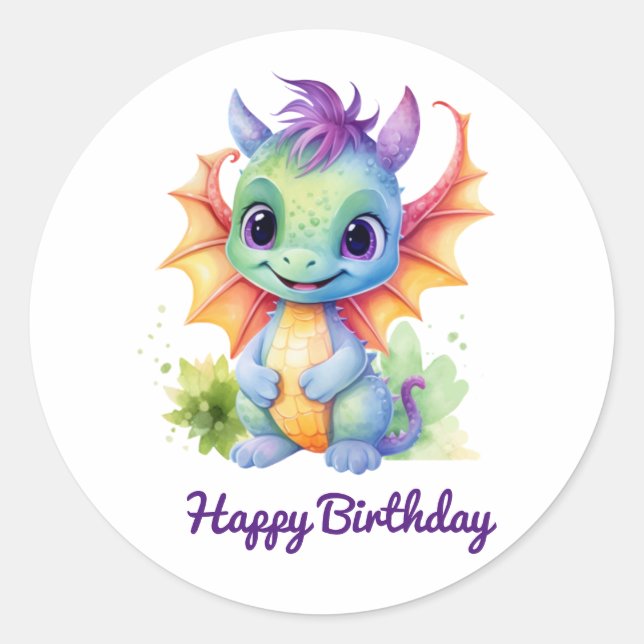 Baby Dragon Stickers (Front)