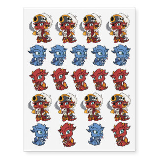 Baby Dragon Temporary Tattoos (small)