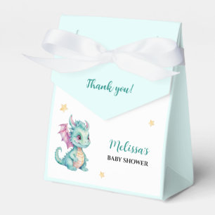 Baby Dragon Thank You Favor Boxes