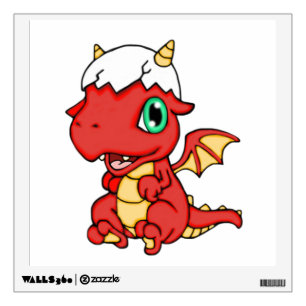 Baby Dragon Wall Decal