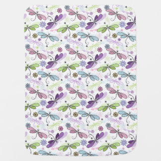 Baby Dragonflies Baby Blanket