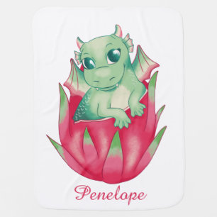 Baby Dragonfruit Dragon Blanket