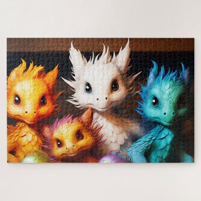 Baby Dragons Jigsaw Puzzle (Horizontal)