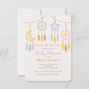 Baby Dreamcatcher Invitation