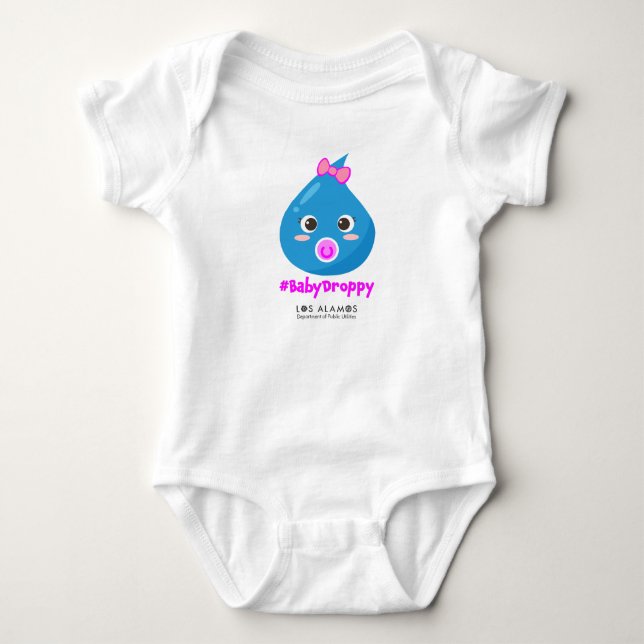 Baby Droppy Bodysuit! Baby Bodysuit (Front)