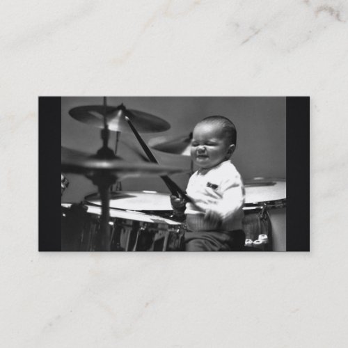 Baby Drummer Business Card