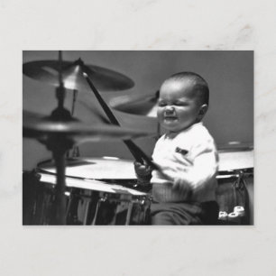 Baby Drummer Postcard