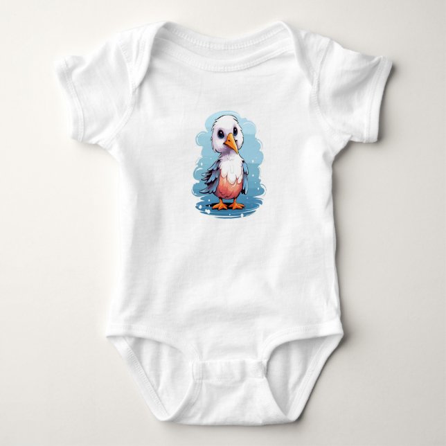 Baby duck bodysuit (Front)