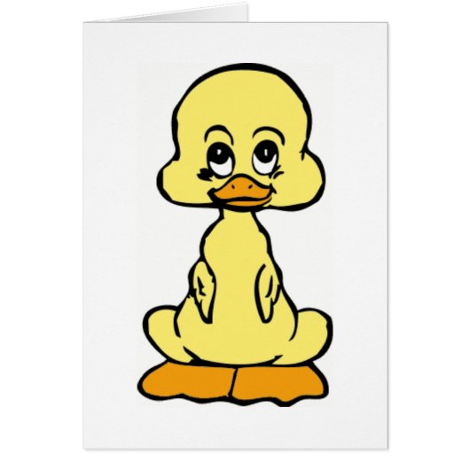 Baby Duck Cards (Front)