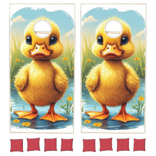 Baby Duck Cornhole Set