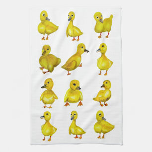 Baby Duck Dishtowel Kitchen Towel