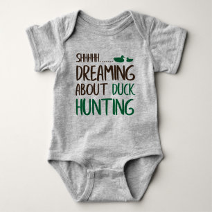 Baby Duck Hunting Jersey Bodysuit Shirt