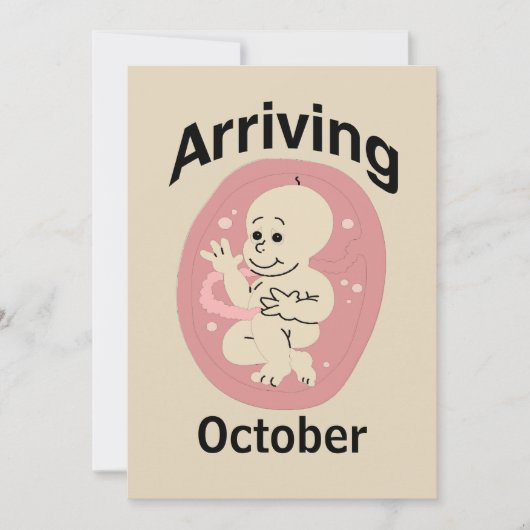 Baby Due, Add Month (Front)