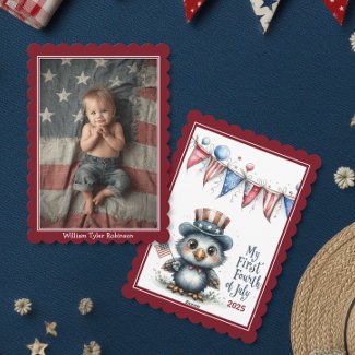 Baby Eagle First Fourth of July