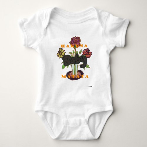 Baby Eco Hakuna Matata gifts Baby Bodysuit