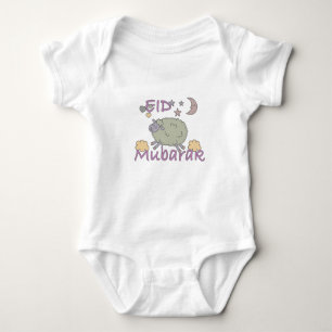 Baby EID Mubarak Baby Bodysuit