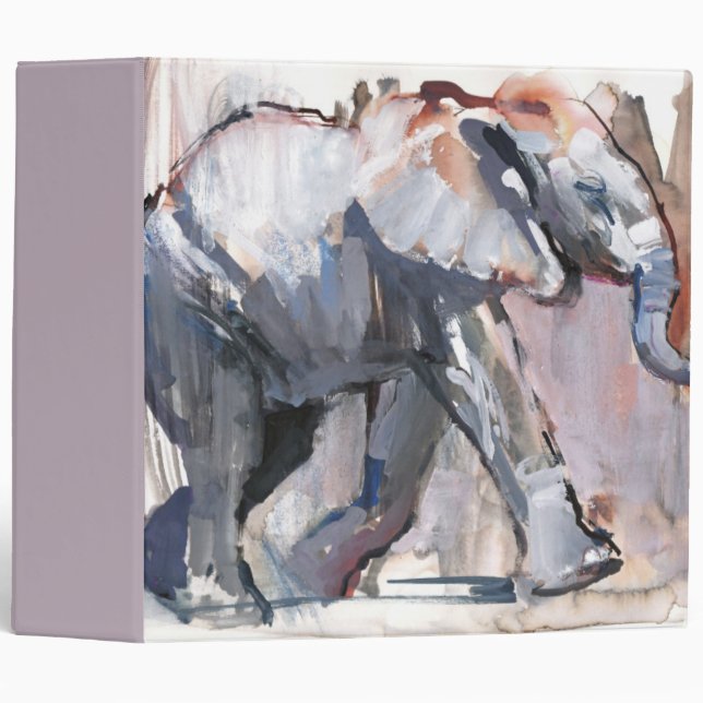 Baby elephant 2012 binder (Front/Spine)