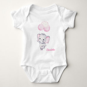 Baby Elephant Baby Bodysuit