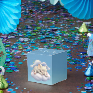 Baby Elephant Baby Shower Favor Boxes