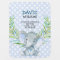 Baby Elephant Boy Birth Stats Safari Jungle Cute