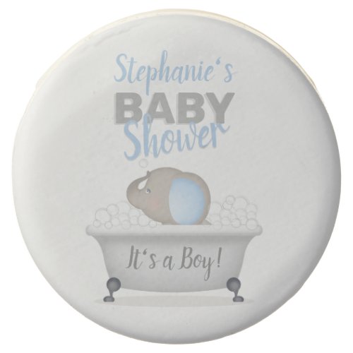 Baby Elephant Bubble Bath Boy Baby Shower Chocolate Covered Oreo